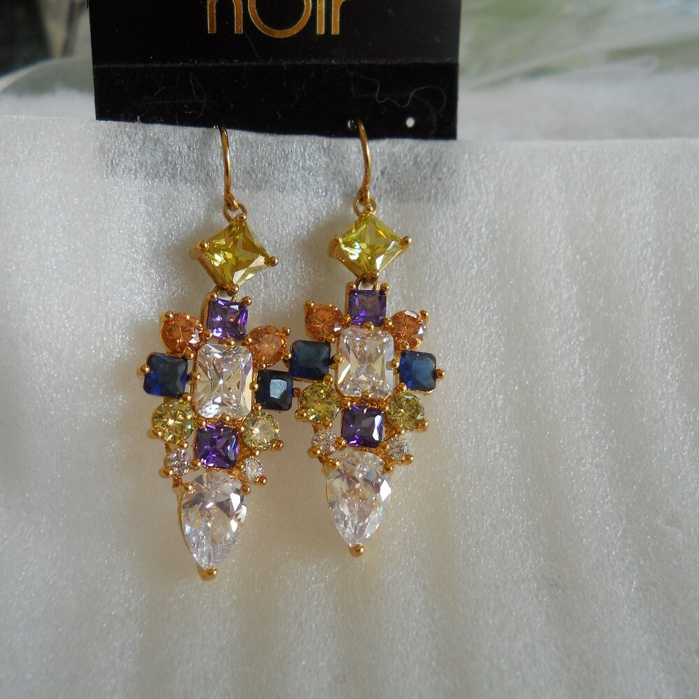 nOir - Jewel Tone Earrings  330